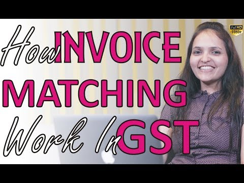 All About | Invoice Matching Process in GST | Claiming Input Tax Credit