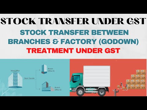 Stock Transfer Under GST I Stock Transfer Between Branches & Factory I Stock Transfer Rules in GST