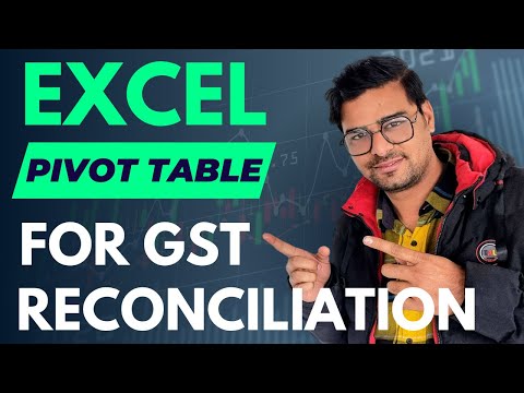 GST reconciliation with Excel Pivot Tables 🔄 | Pivot Tables in Excel for GST Reconciliation