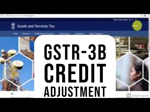 GSTR 3B Credit Adjustment. How to Offset Refund | By Ur's Ravi Telugu | Secunderabad