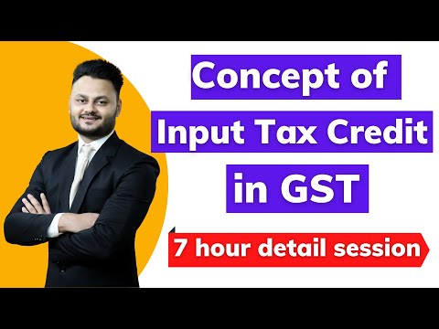 Complete Analysis of Input Tax Credit in GST #Input #Tax #Credit #ITC