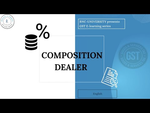 06. GST Basics-Composition Dealer | Tax rate applicability | Availability of ITC | GST Returns