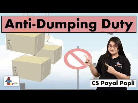 Anti Dumping Duty | What is Anti Dumping Duty? | Anti dumping duty in Hindi