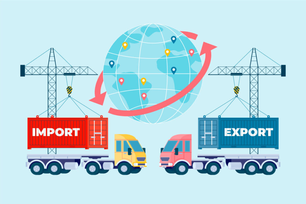 the import export code