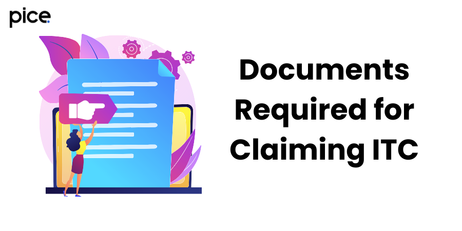 documents required for claiming itc