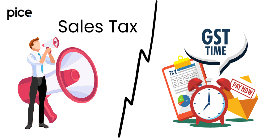 difference between gst and sales tax