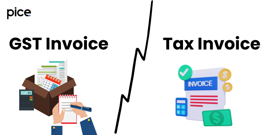 difference between gst invoice and tax invoice