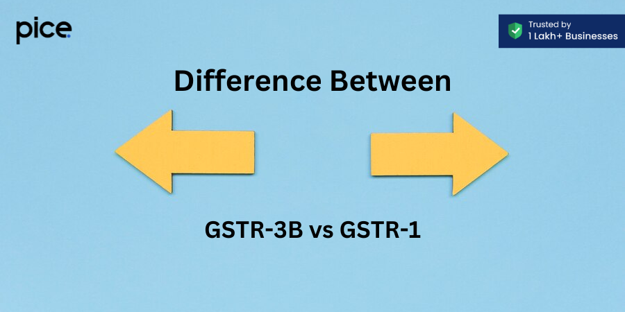 difference between gstr1 and gstr 3b
