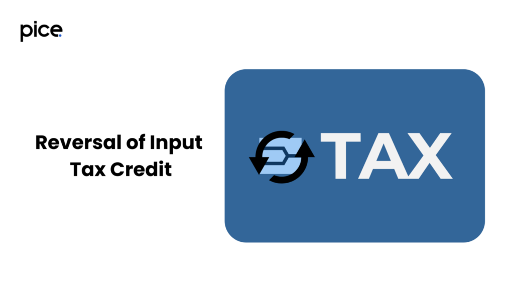 reversal of input tax credit